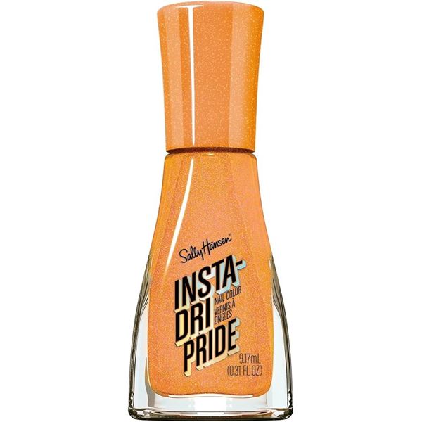 NEW 4 X 9.17ML SALLY HANSEN INSTA-DRI PRIDE ORANGE