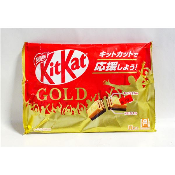 NEW NESTLE KITKAT GOLD MINI BARS - 11 IN PACK