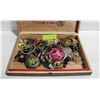 Image 1 : CIGAR BOX FULL OF ESTATE JEWELRY-ESTATE