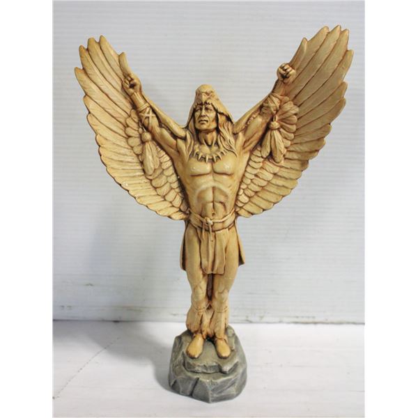 15X10 INCH NATIVE IN EAGLE DRESS