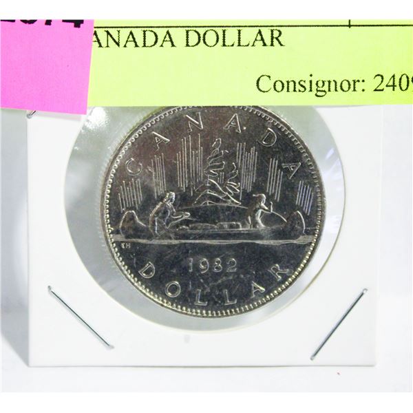 1982 CANADA DOLLAR
