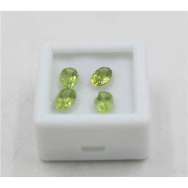 #230- NATURAL GREEN PERIDOT GEMSTONES 3.50CT