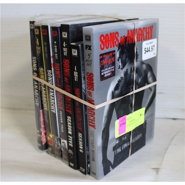 SONS OF ANARCHY SEASON 1-7 - DVD &