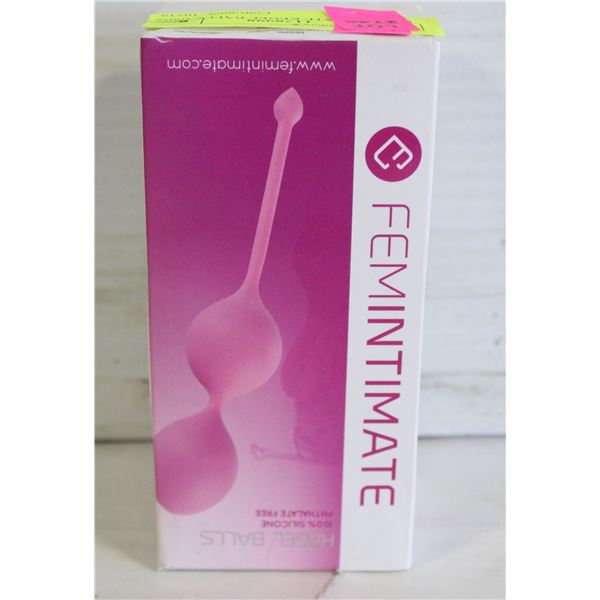 FEMINTIMATE KEGEL BALLS 100% SILICONE