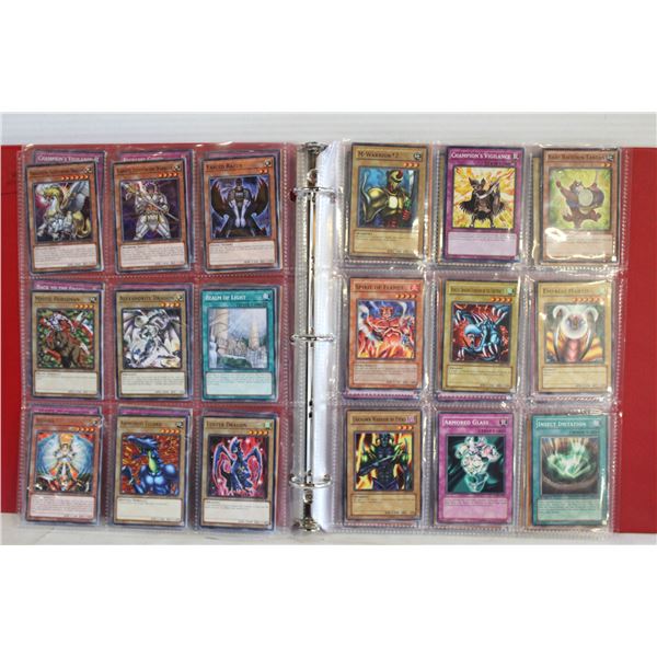 BINDER YUGIOH COLLECTOR CARDS
