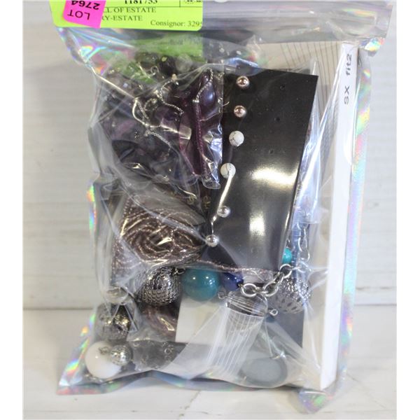 BAG FULL OF ESTATE JEWELRY-ESTATE