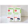 NEW SEALED 2 BOXES XLEAR NASAL SPRAY