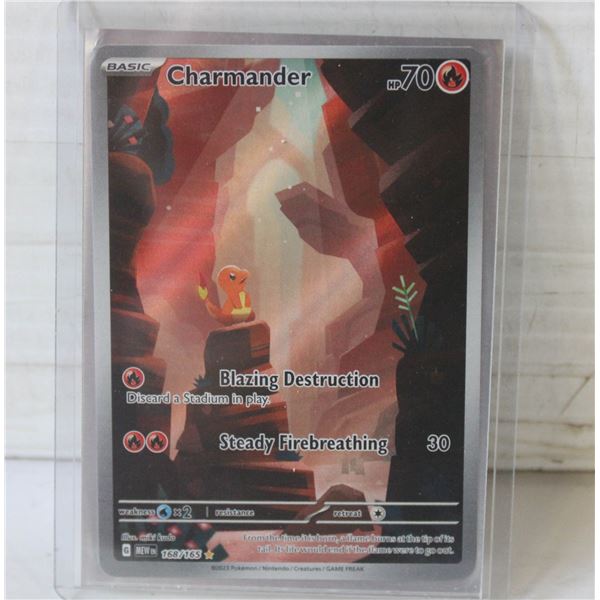 CHARMANDER FULL ART FOIL POKEMON CARD