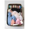 Image 1 : LARGE LOT FANCY LACE, RIBBON AND EDGING
