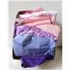 FLAT PINK AND PURPLE SEWING MATERIAL