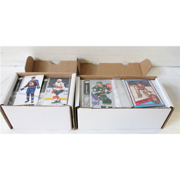 HOCKEY CARDS 2 WHITE BOXES