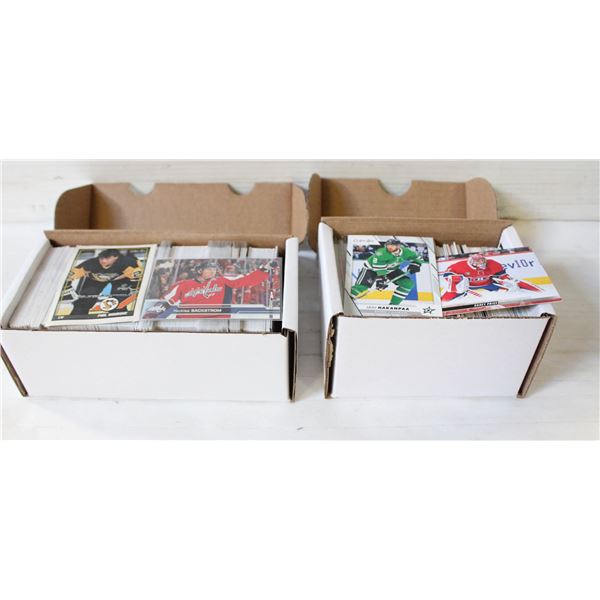 HOCKEY CARDS 2 WHITE BOXES
