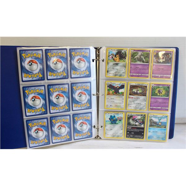 POKEMON CARDS 33 PAGES IN BINDER