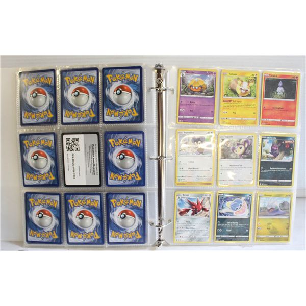 POKEMON CARDS 20 PAGES IN BINDER