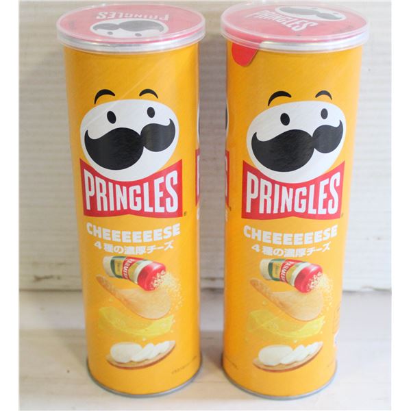 (2) SEALED PRINGLES CHEEEEEESE FLAVOURED