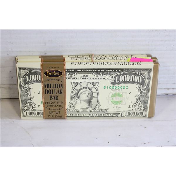3 NEW MILLION DOLLAR BARS CREAMY MILK CHOCOLATE