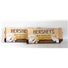 Image 1 : 2 NEW HERSHEY'S MILK CHOCOLATE WITH ALMOND BARS