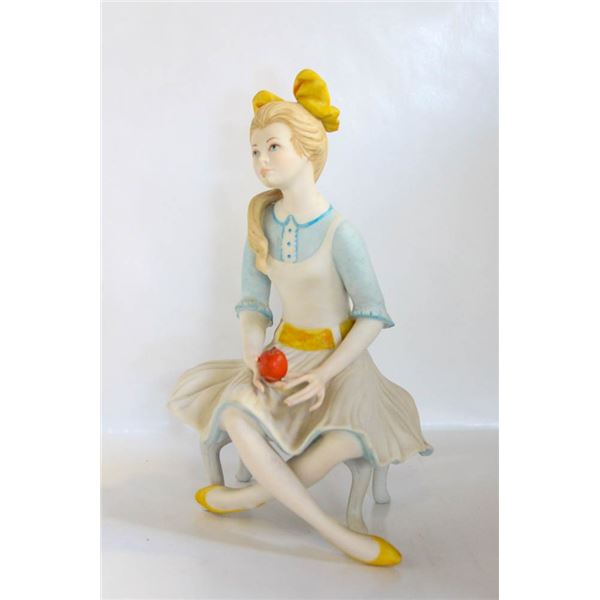 CYBIS "POLLYANNA" PORCELAIN FIGURE 8"