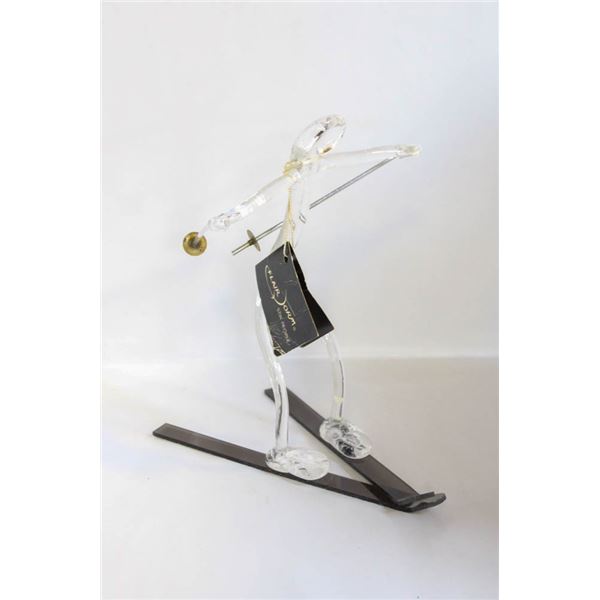 VTG. FLAIR STORM "STIK PEOPLE" SKIER W/TAGS