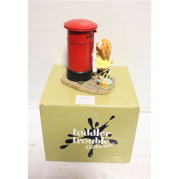 PENDELFIN FIGURE "MONEY BOX GIRL" IN BOX