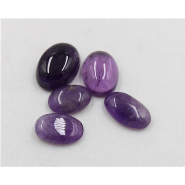 #18-NATURAL PURPLE AMETHYST GEMSTONES 42.50 CT