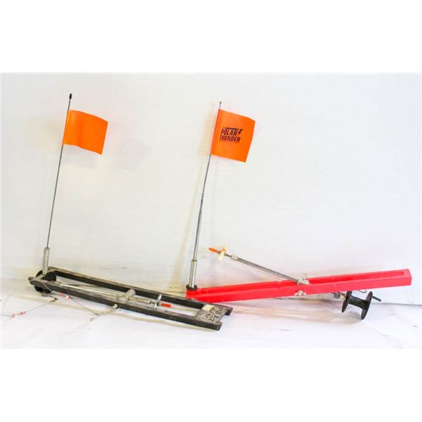 ICE FISHING TIP UP TRAPS
