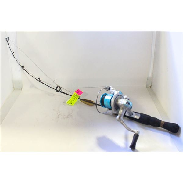 SHAKESPEARE GLACIER ICE FISHING ROD WITH SPOON