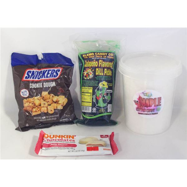 BAG OF VARIOUS TREATS & SWEETS