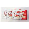 (3) SEALED KING SIZE KITKAT WHITE