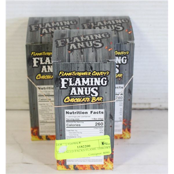 (3) SEALED PACKS FLAME THROWER