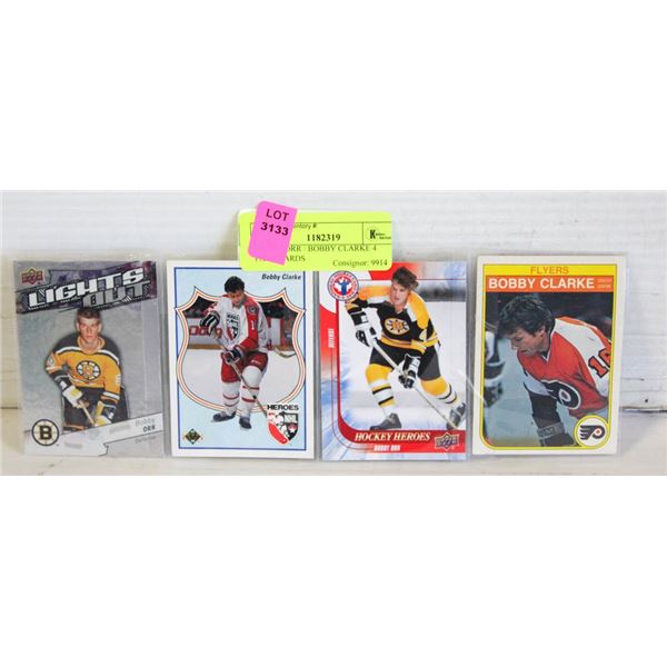 BOBBY ORR / BOBBY CLARKE 4 PACK CARDS