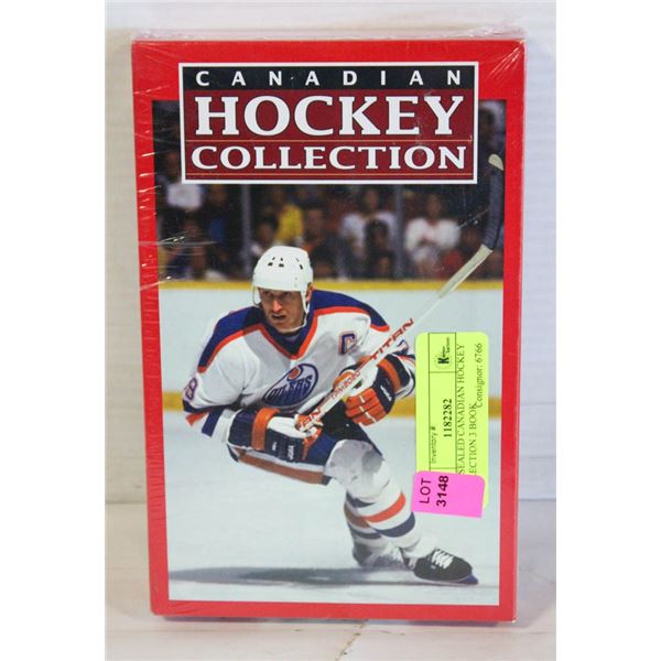 NEW SEALED CANADIAN HOCKEY COLLECTION 3 BOOK