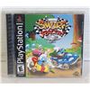 PLAYSTATION 1 PS1 SMURF RACER VIDEO GAME