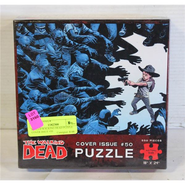 SEALED WALKING DEAD PUZZLE COVER ISSUE #50