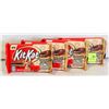 (4) SEALED KITKAT CHOCOLATE FROSTED
