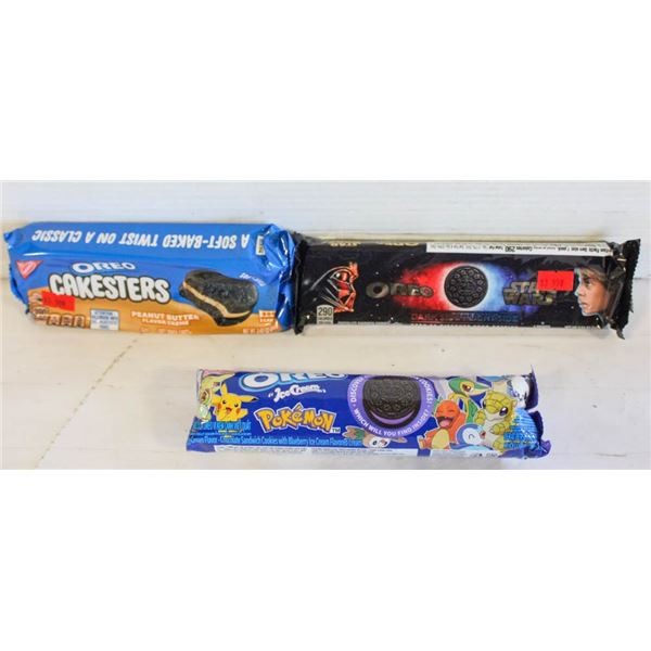 (3) SEALED PACKS LIMITED EDITION OREO