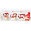 (3) SEALED KING SIZE KITKAT WHITE