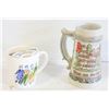 Image 1 : CERAMARTE BRAZIL BEER STEIN, AND JAPANESE
