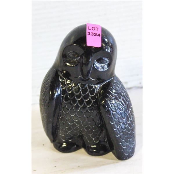 VINTAGE AADVARK SOAPSTONE OWL 1972