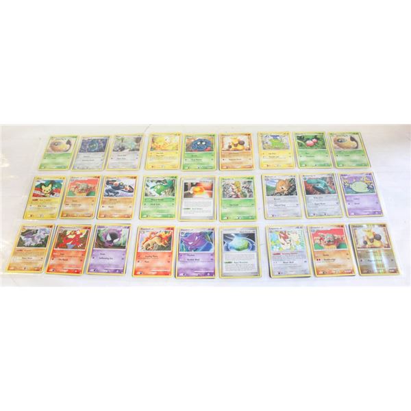 54 VARIOUS OLD POKEMON COLLECTORS CARDS