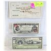 Image 1 : 1800'S -1914 VARIOUS OLD MEXICO LOT OF 2 NOTES