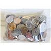 Image 1 : (2.5LBS) VARIOUS OLD WORLD COINS IN BAG
