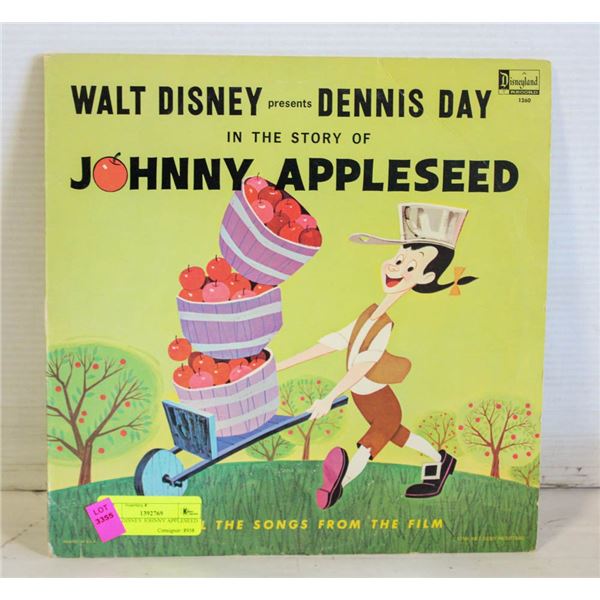 WALT DISNEY JOHNNY APPLESEED