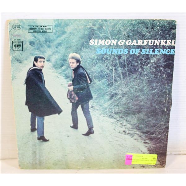 SIMON AND GARFUNKLE - SOUNDS OF SILENCE