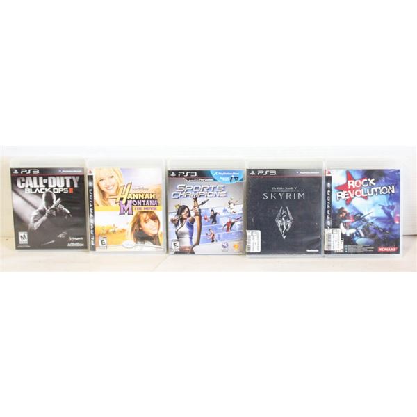 BUNDLE OF PS3 GAMES