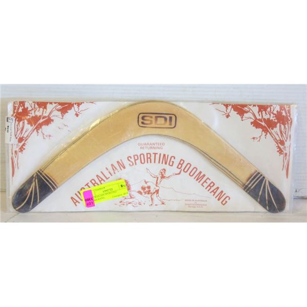 AUSTRAILIAN SPORTING BOOMERANG