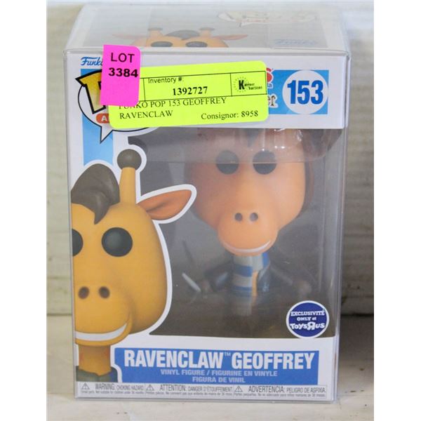 FUNKO POP 153 GEOFFREY RAVENCLAW