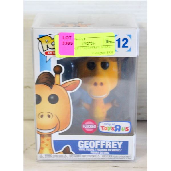 FUNKO POP 12 GEOFFREY VINYL FIGURE