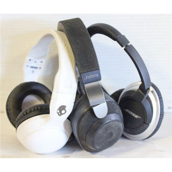 BOSE/JABRA/SKULL CANDY EARPHONES