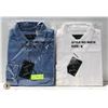 Image 1 : NEW MEN'S SHIRTS 1 DENIM 1 WHITE SIZE M